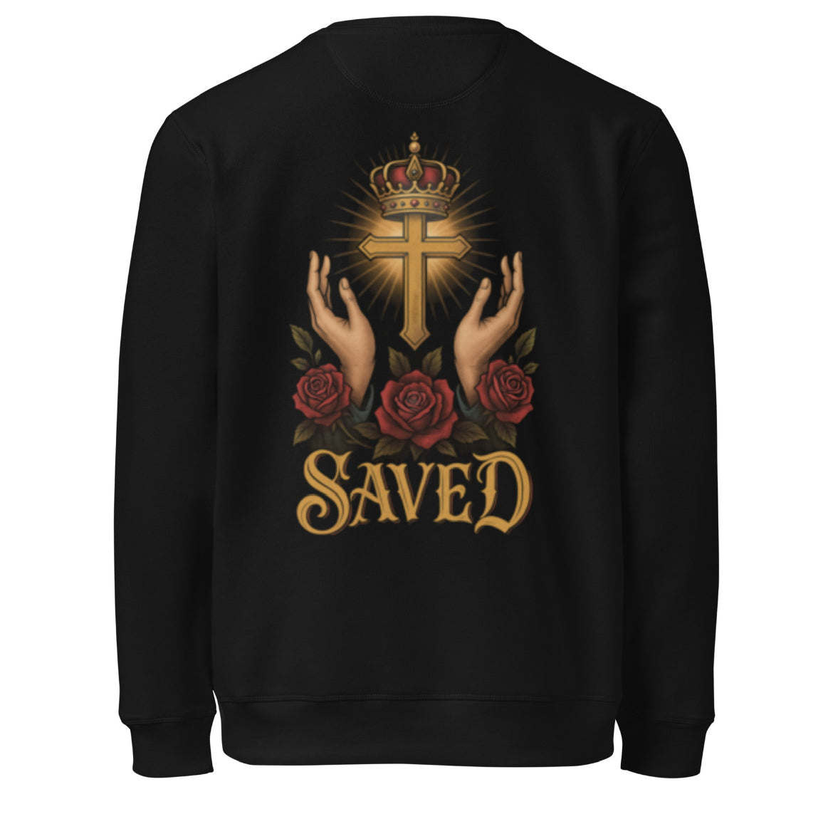 SAVED – Legacy Black Sweatshirt