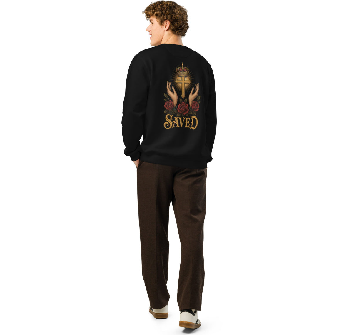 SAVED – Legacy Black Sweatshirt