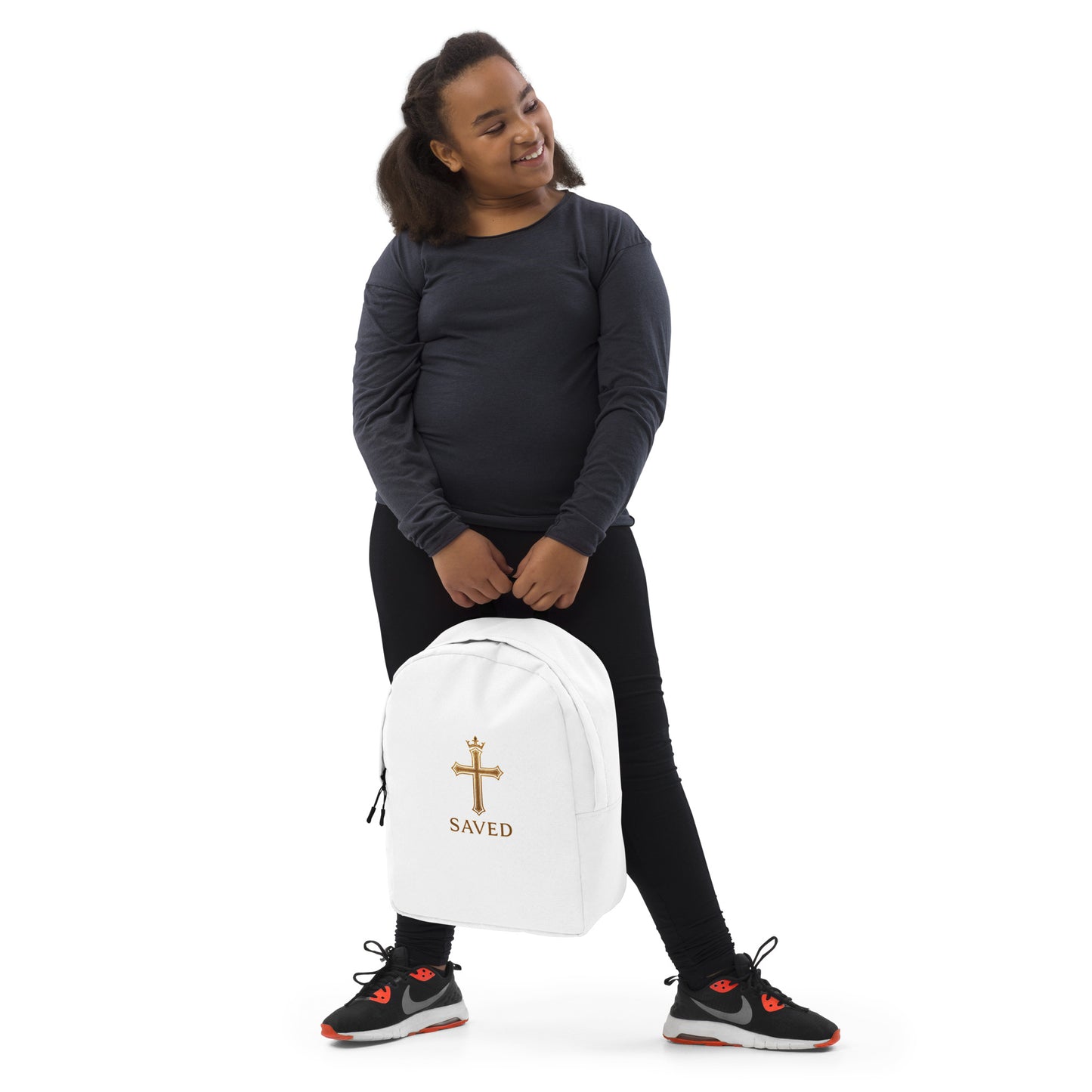 SAVED – Pure White Backpack