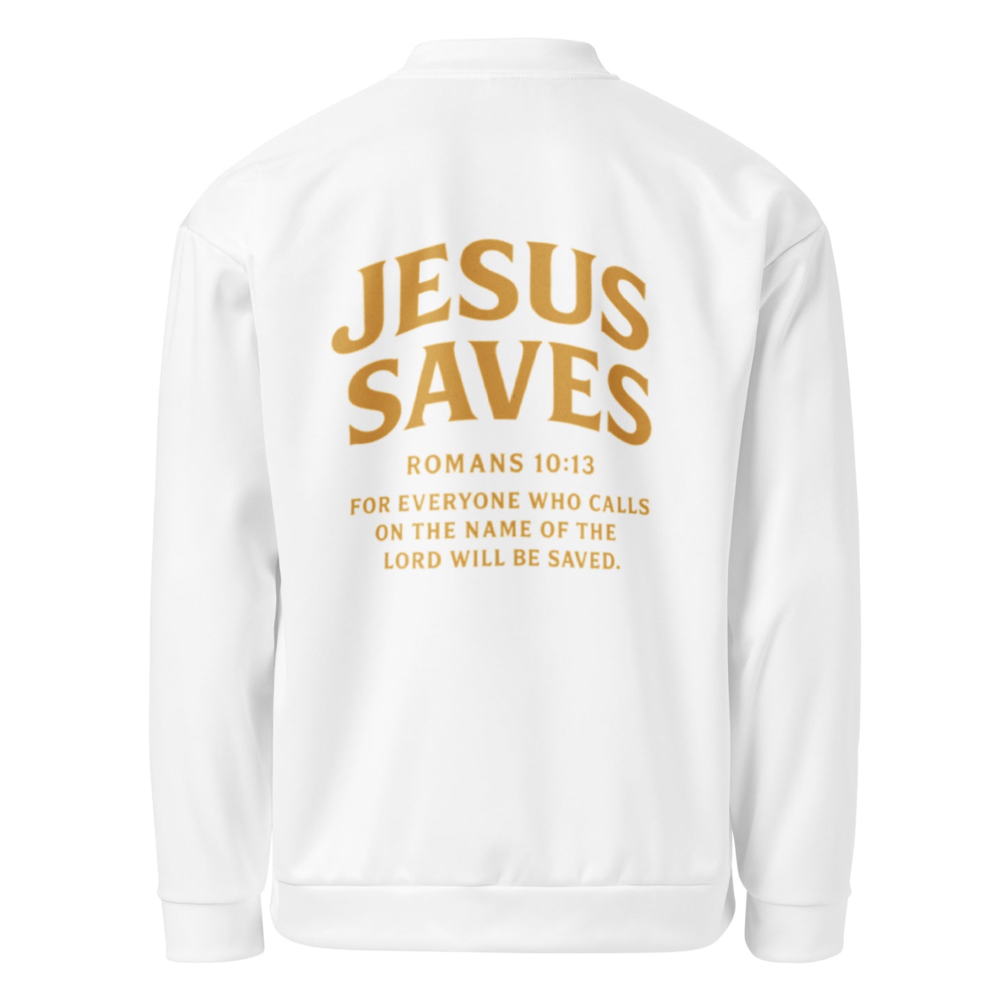 SAVED – Jesus Saves White Jacket