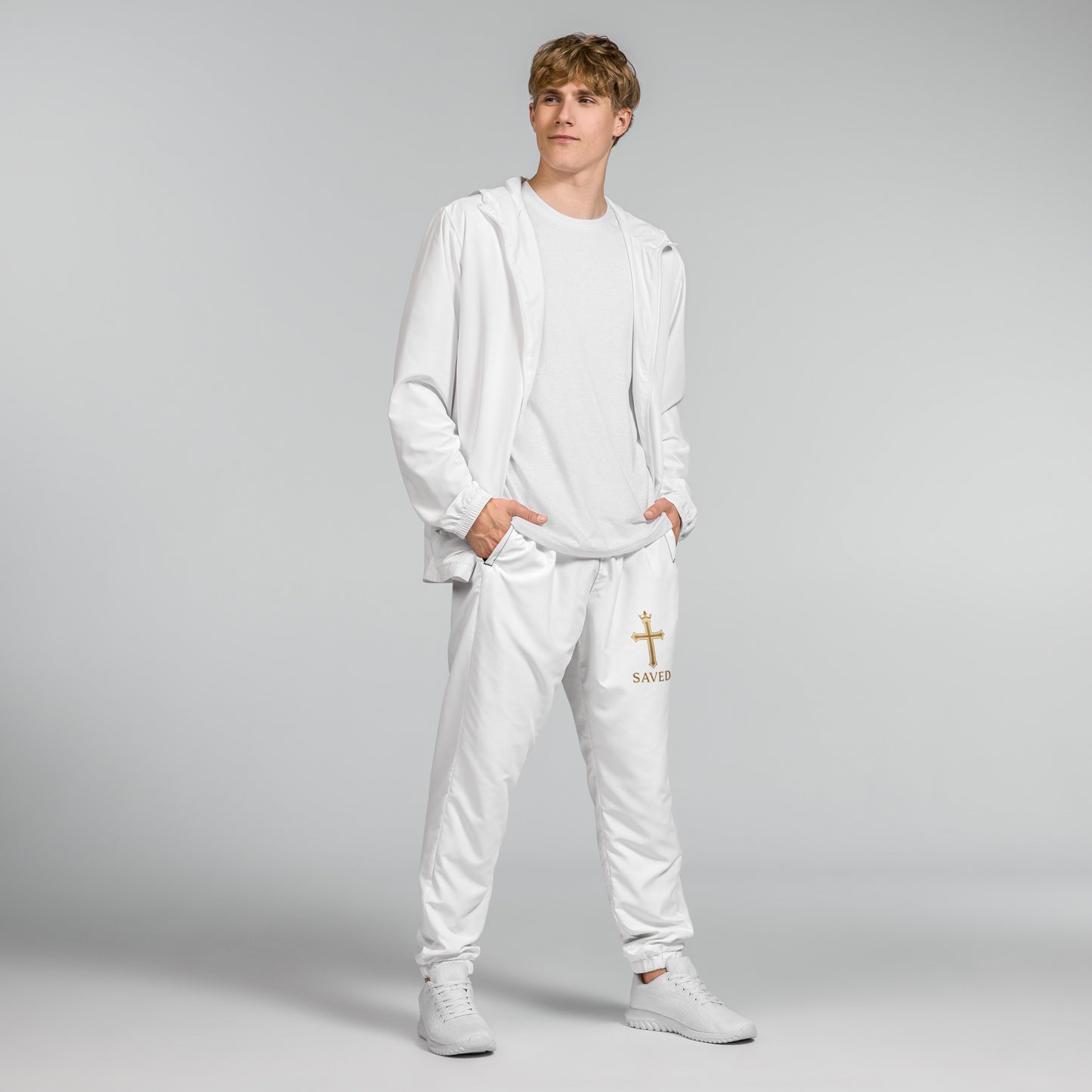 SAVED – White Essential Pants