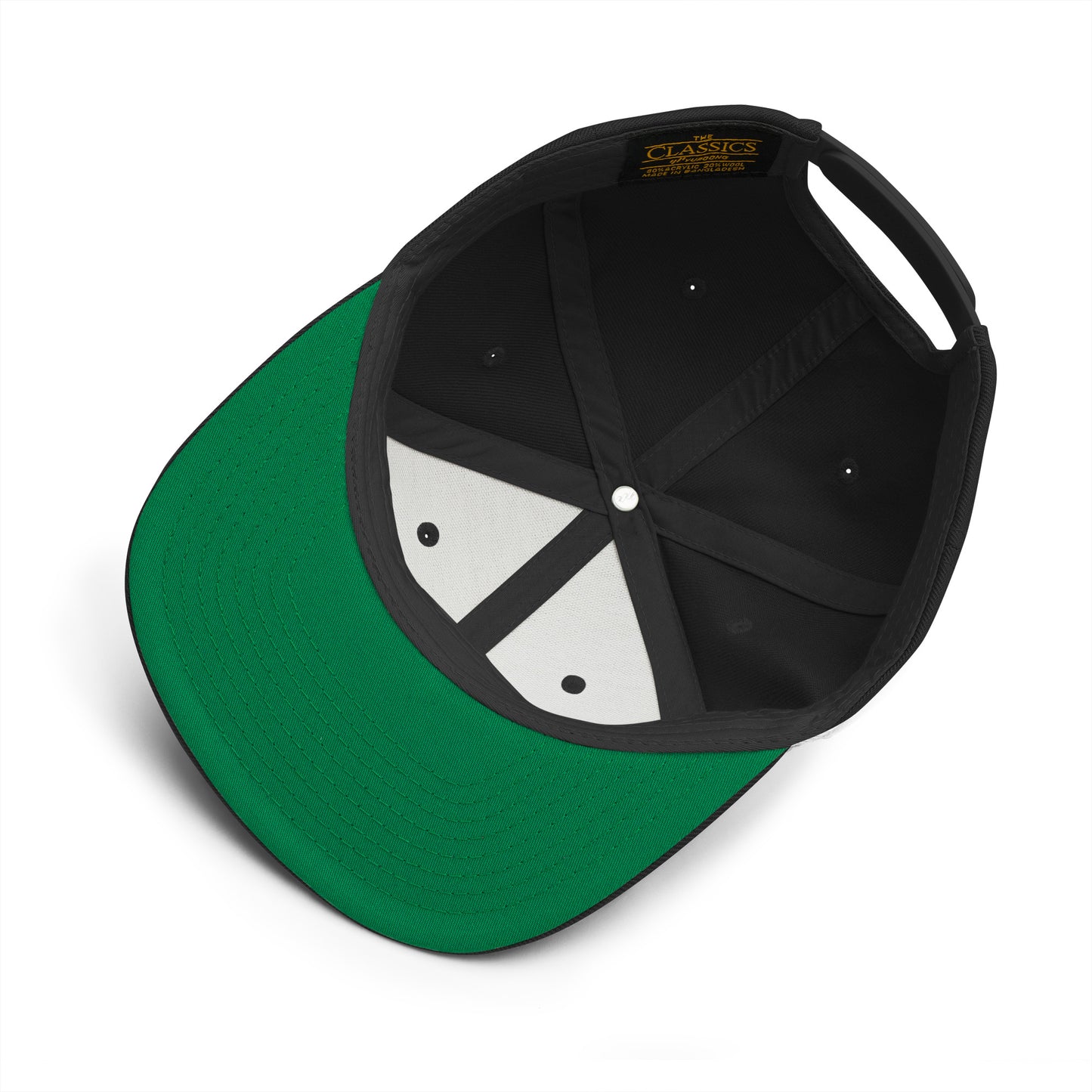 SAVED – Black Premium Snapback Hat