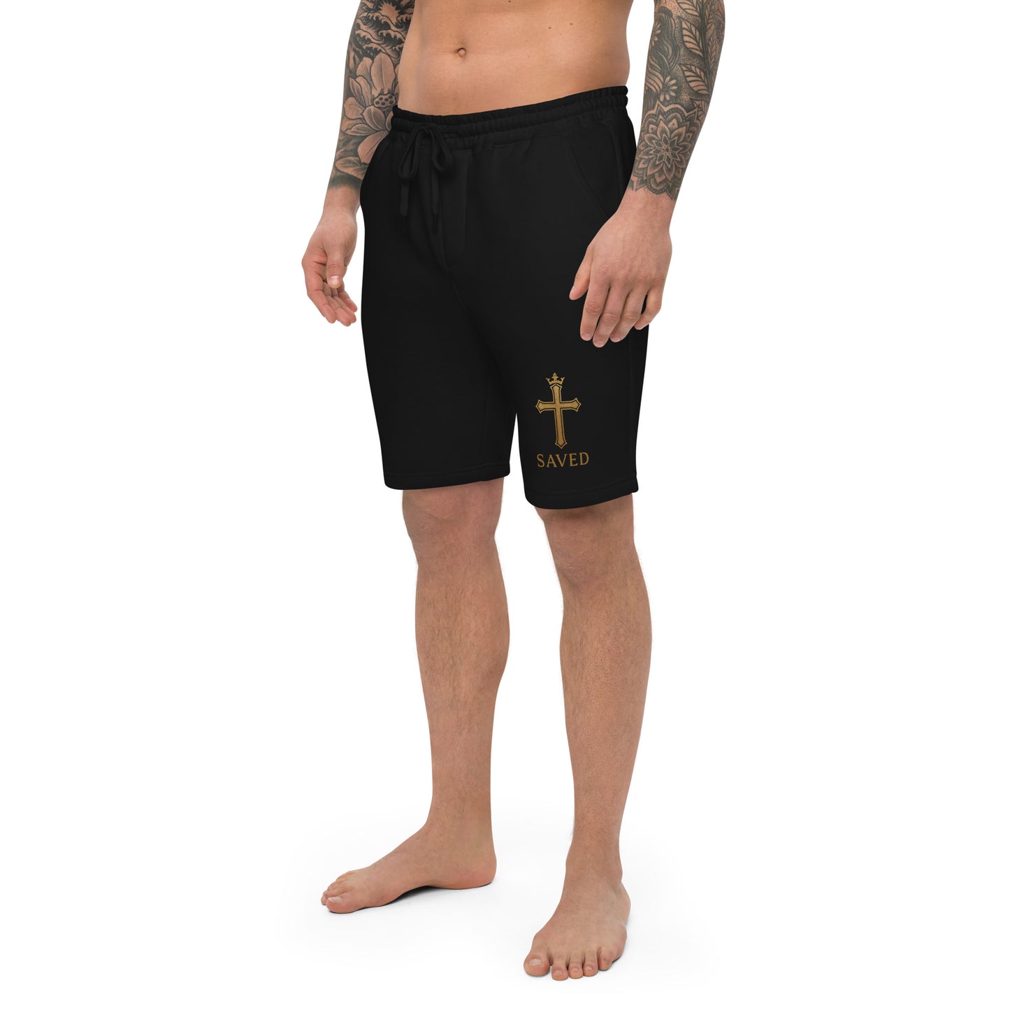 SAVED – Black Essential Shorts