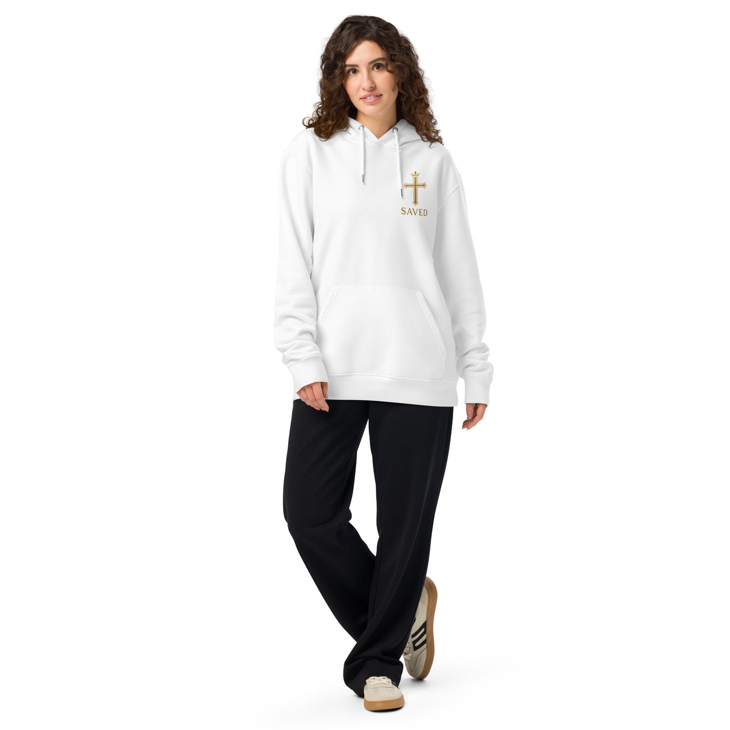 SAVED – Exclusive White Faith Hoodie