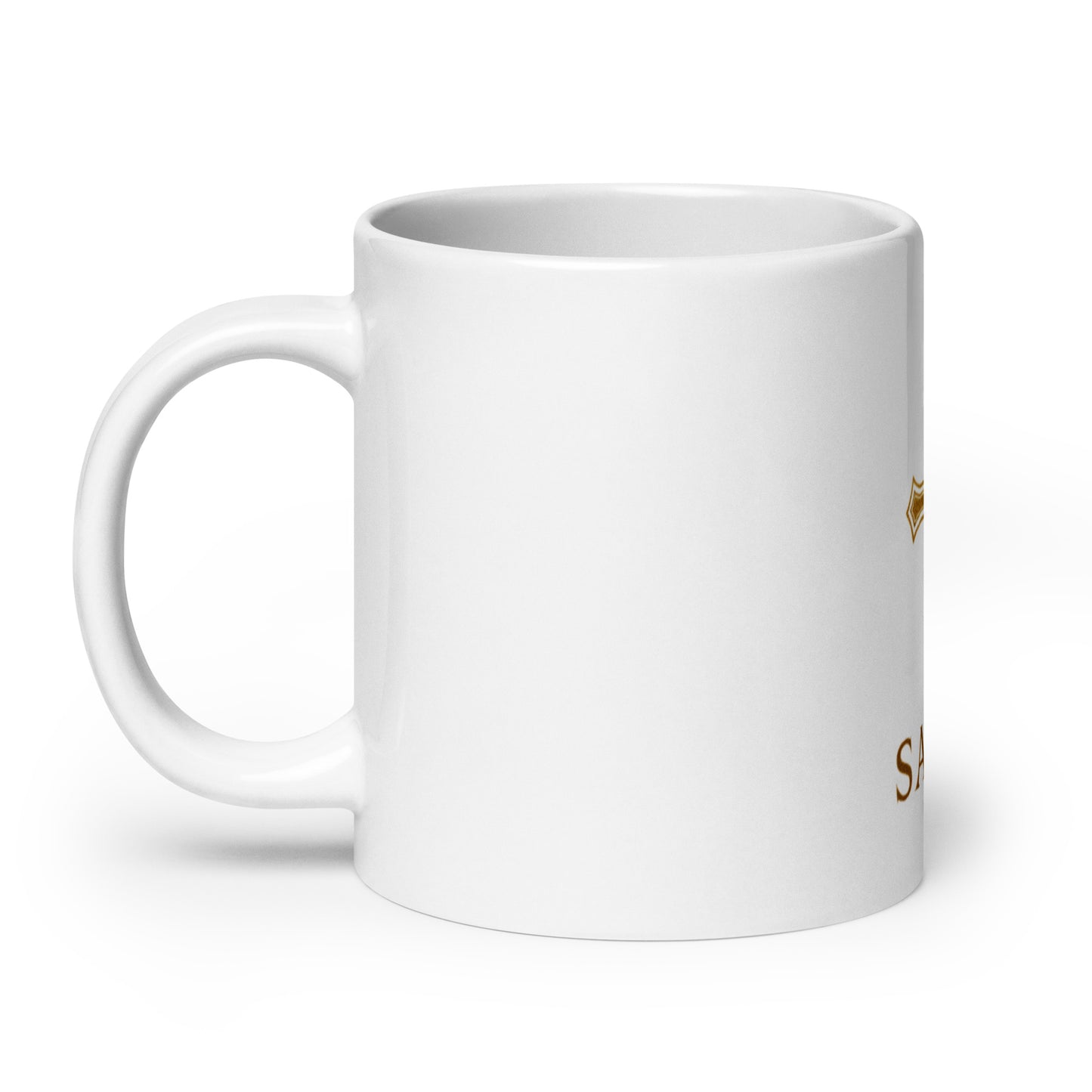 SAVED – White Glossy Mug