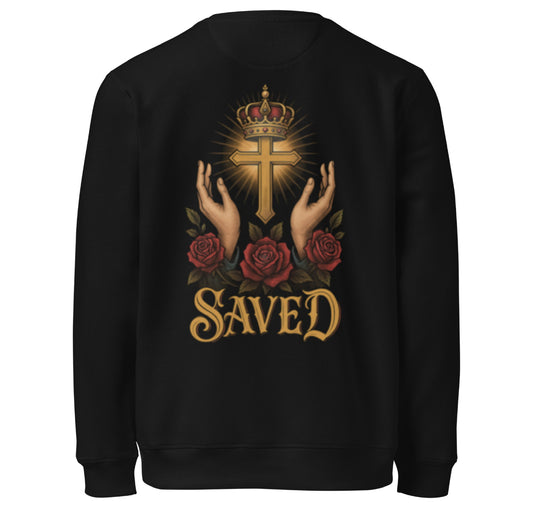 SAVED – Legacy Black Sweatshirt