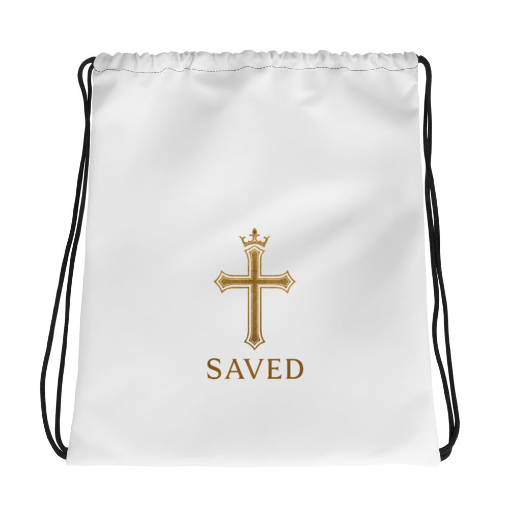 SAVED – Premium Drawstring Bag