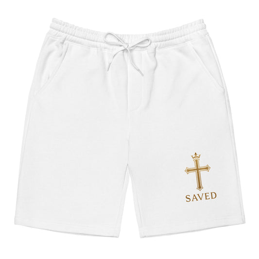 SAVED - White Essential Shorts