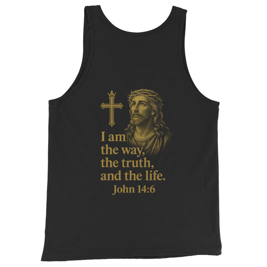 SAVED – Black Essential Unisex Tank