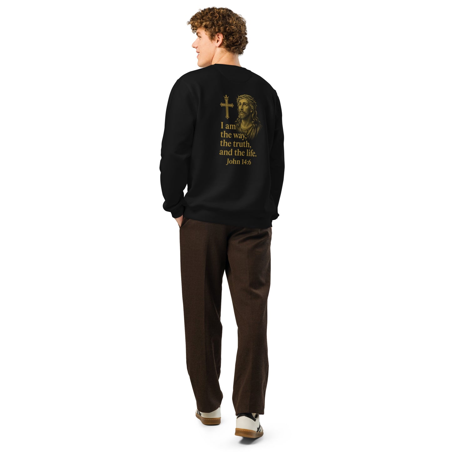SAVED – Black Premium Sweatshirt